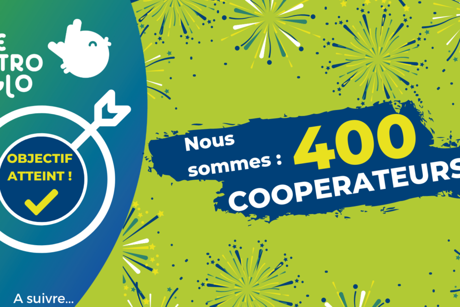 400 coopérateurs