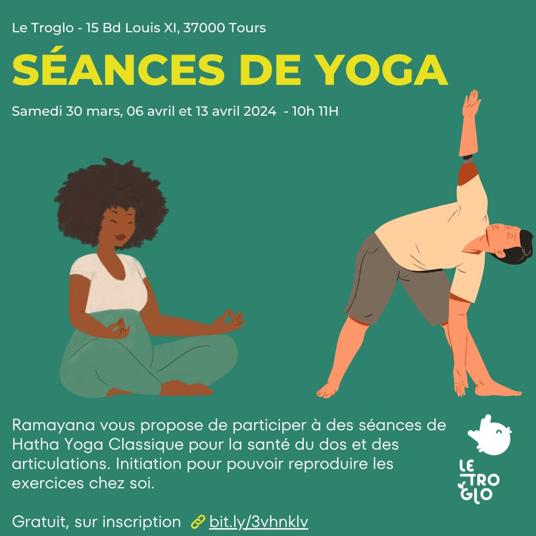 Séance de yoga
