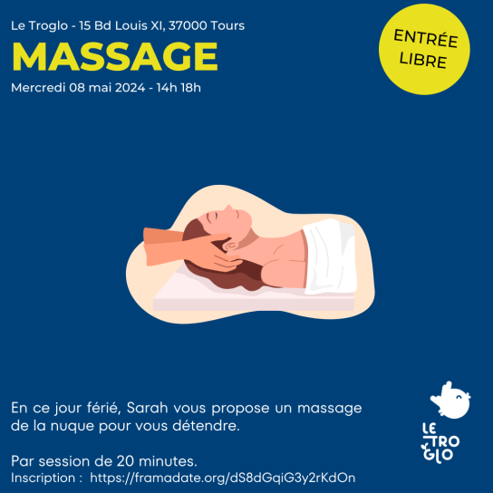 Atelier massage de la nuque