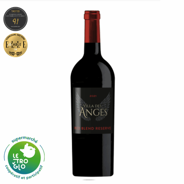 Villa des Anges - Réserve 2022 - Jeff Carrel 0.75l Rouge • Vin de France • 14% vol